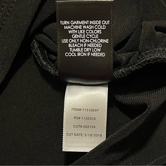 Torrid Black Studio Knit Choker Neck Top Size 0 Large 12 - Picture 10 of 14